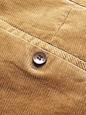 economico Sottile-Per uomo Pantaloni Pantaloni Eleganti Pantaloni in velluto a coste Pantaloni invernali Pantaloni da Abito Tasca Semplice Comodità Morbido Quotidiano All'aperto Uscire Moda Casual Verde Cachi