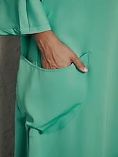 ieftine Rochii de Vacanță-Pentru femei Rochie Maxi lungă Rochie Lunga Rochie Maxi Rochie casual Rochie imprimata Rochie de primăvară De Bază Clasic Modern În aer liber Vacanță Zilnic Potrivire Largă Frunză Simplu Lungime