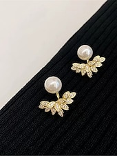 preiswerte Ohrringe-Damen Ohrringe Modisch Outdoor Blumen Ohrring