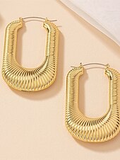 levne Náušnice-Dámské Küpeler Módní Venkovní Geometrie Náušnice