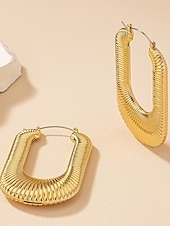 levne Náušnice-Dámské Küpeler Módní Venkovní Geometrie Náušnice