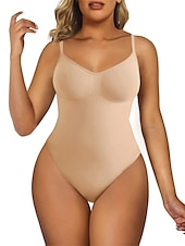 levne Body-dámské body plus size body formovač čisté barvy móda horké prázdniny tělocvičny nylon prodyšná ramínka bez rukávů bez zad léto jaro domácí oblečení
