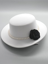 Women's Vintage Party Pure Color Headwear 19