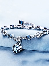 billige Armbånd og armringer-Dame Armbånd Mote utendørs Hjerte Armbånd