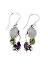 baratos Brincos-Mulheres Brincos Moda Ao ar livre Flor Brinco