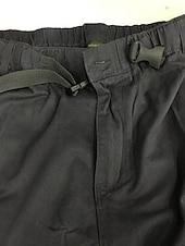 economico Pantaloni cargo-Per uomo Pantaloni cargo Pantaloni militari Tasche Liscio Comfort Traspirante Esterno Giornaliero Per uscire Informale Grande e alto Nero Verde