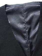 abordables Chalecos-Hombre Chaleco Negocio Ropa Cotidiana Fiesta y Noche Moda Básico Primavera &amp; Otoño Retazos Poliéster Cómodo Plano Botonadura Simple Escote en Pico Ajuste regular Negro Rojo Azul Marino Gris Chaleco
