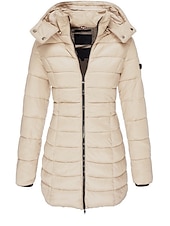 ieftine jachetă activă-Pentru femei Fâș Geacă puffer Palton Izolate Termic cald Fermoar Activ Zilnic Exterior Comfortabil Culoare solidă În aer liber Purtare Zilnică Casul / Zilnic Capișon Fit regulat Manșon Lung