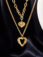 cheap Necklaces &amp; pendants-Women&#039;s necklace Fashion Outdoor Heart Necklaces