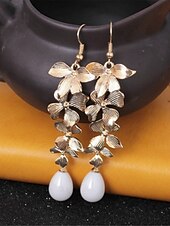 cheap Earrings-Women&#039;s Earrings Fashion Outdoor Floral Earring