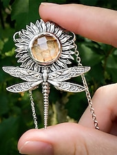 billiga Halsband och hängen-Dam Halsband Vintage Utomhus Djur Halsband