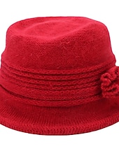 levne Klobouky-Dámské Čepice Beanie Teplá zimní čepice Denní Dovolená Plná / Jednobarevná Úplet Na běžné nošení Běžné / Denní 1 pcs