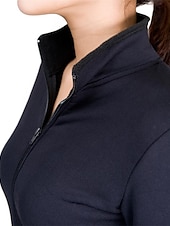 cheap Figure Skating Jackets &amp; Vests-Figure Skating Fleece Jacket Women&#039;s Girls&#039; Ice Skating Jacket Top White Yellow Pink Thumbhole Stretchy Training Competition Skating Wear Thermal Warm Crystal / Rhinestone Long Sleeve Ice Skating