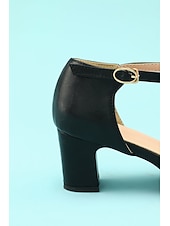 economico Calzature-Retrò Vintage Anni 1950 Anni Ruggenti Scarpe Tacchi grossi Tacchi con cinturino a T Cosplay Invitato al matrimonio Costume Per donna Carnevale Mascherata Festa / Sera Balli di fine anno Casual
