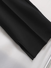 levne Volný-Pánské Oblekové Kalhoty Oblek Kalhoty Kapsy Elastický pas Bez vzoru Pohodlné Prodyšné Venkovní Denní Jdeme ven Módní Na běžné nošení Černá Vodní modrá