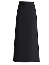 cheap Plain Skirts-Women&#039;s Skirt A Line Maxi High Waist Skirts Pocket Solid Colored Street Daily Winter Elegant Fashion Black