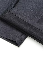 abordables Delgado-Hombre pantalones de traje Pantalones pantalones Pantalones de traje Bolsillo Plano Comodidad Transpirable Boda Exterior Diario Moda Casual Negro Caqui