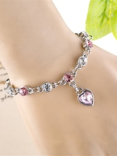 billige Armbånd og armringer-Dame Armbånd Mote utendørs Hjerte Armbånd