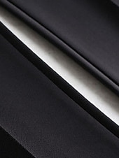 preiswerte Anzughosen für Damen-Damen-Arbeitshose, lange Hose, mikroelastisch, hohe Taille, modisch, Streetwear, Alltag, Marineblau, Schwarz, S, M, Herbst, Winter