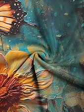 ieftine Tricou cu animale-tricou de damă de bază cu imprimeu floral cu mânecă scurtă topuri obișnuite cu gâtul rotund sărbători verde de weekend