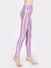 cheap Plain Leggings-Women&#039;s Leggings Active Fashion Streetwear Ankle-Length High Waist Plain High Cut Breathability Soft Comfortable Micro-elastic Outdoor Yoga Street claret Robin&#039;s Egg Blue Grey Black Fall Winter