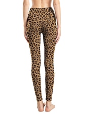cheap Graphic Leggings-Women&#039;s Leggings Active Fashion Full Length High Waist Leopard Gradient Snake Print Elastic Waist Print Breathable Soft Comfortable Micro-elastic Outdoor Vacation Home Leopard Print 0358 blue and