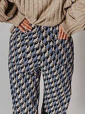 cheap Women's Pants-Cotton High Waist Cropped Pants