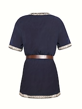 levne Topy-Retro Středověké Renesanční Tričko Tunika Viking Ranger Elfí Maškarní kostým Pánské Viking Fantazie předvečer Všech svatých Plesová maškaráda Karneval Výkon předvečer Všech svatých Dospělé Vrchn