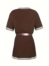 levne Topy-Retro Středověké Renesanční Tričko Tunika Viking Ranger Elfí Maškarní kostým Pánské Viking Fantazie předvečer Všech svatých Plesová maškaráda Karneval Výkon předvečer Všech svatých Dospělé Vrchn