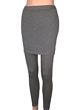 economico Leggings semplici-Per donna Ghette Attivo Di tendenza Streetwear Lunghezza intera Vita alta Liscio Taglio alto Traspirabilità Morbido Comodo Media elasticità Esterno Strada Giornaliero Rosso violaceo Grigio chiaro