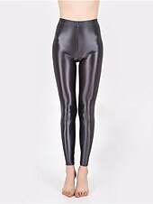 cheap Plain Leggings-Women&#039;s Leggings Active Fashion Streetwear Ankle-Length High Waist Plain High Cut Breathability Soft Comfortable Micro-elastic Outdoor Yoga Street claret Robin&#039;s Egg Blue Grey Black Fall Winter