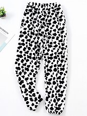 billiga Sovtoppar och underdelar till dam-dam loungewear byxor prick enkel plysch fritidshem daglig semester flanell varm andningsbar byxa resår midja höst vinter hem outfits