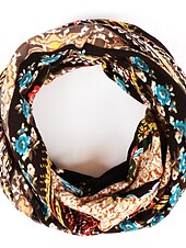 levne Klobouky-1ks bohemia soft květinový potisk čepice čepice tenký styl pohodlná kšiltovka obvod 56-58cm