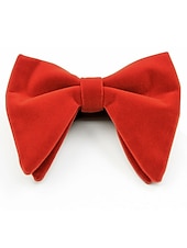 お買い得  ディナーパーティー-男性用 結婚式 ネクタイ ソリッド ブラック ピンク ワイン 2023年