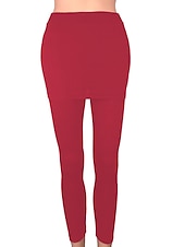 economico Leggings semplici-Per donna Ghette Attivo Di tendenza Streetwear Lunghezza intera Vita alta Liscio Taglio alto Traspirabilità Morbido Comodo Media elasticità Esterno Strada Giornaliero Rosso violaceo Grigio chiaro