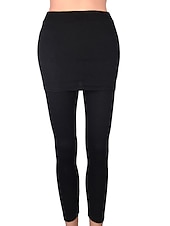 economico Leggings semplici-Per donna Ghette Attivo Di tendenza Streetwear Lunghezza intera Vita alta Liscio Taglio alto Traspirabilità Morbido Comodo Media elasticità Esterno Strada Giornaliero Rosso violaceo Grigio chiaro