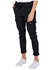 cheap Women&#039;s Cargo Pants-Women&#039;s Cargo Pants Pants Trousers Plain Mid Waist Full Length Dark Grey Fall