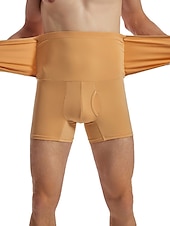 cheap Mens Active Shorts-Men&#039;s Active Shorts Compression Shorts Running Shorts Gym Shorts Sports Going out Weekend High Stretch Sweat wicking Compression Tummy Plain Short Gymnatics Activewear Black Khaki Micro-elastic