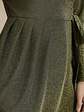 levne společenské šaty-elegantní zavinovací mini šaty se šněrováním