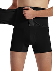 cheap Mens Active Shorts-Men&#039;s Active Shorts Compression Shorts Running Shorts Gym Shorts Sports Going out Weekend High Stretch Sweat wicking Compression Tummy Plain Short Gymnatics Activewear Black Khaki Micro-elastic