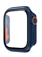 お買い得  スマートウォッチ用ケース-スクリーンプロテクター付き時計ケース と互換性があります Apple Watch Series 8 7 41mm 45mm / Series 6 5 4 SE 40mm 44mm 傷つきにくい 防塵 バンパーフルカバー ハードPC 腕時計 カバー