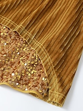 abordables robe de soirée-robe courte en velours à sequins et col en V