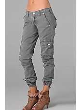billiga lastbyxor för kvinnor-Dam Vanligt Militärbyxor Byxor Frakt Chino Fullängd Medium Midja Solid färg Ficka Bekväm Utomhus Sport Oelastisk Ledigt Dagliga kläder Grå Svart Vit Mandel Sommar Vår &amp; Höst Smal