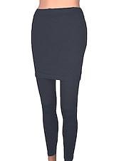 economico Leggings semplici-Per donna Ghette Attivo Di tendenza Streetwear Lunghezza intera Vita alta Liscio Taglio alto Traspirabilità Morbido Comodo Media elasticità Esterno Strada Giornaliero Rosso violaceo Grigio chiaro