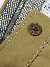 economico Chino-Per uomo Laurea Pantaloni Chinos Pantaloni chino Tasca Gamba Dritta Semplice Comodità Traspirante All&#039;aperto Quotidiano Uscire Moda Casual Cáqui Escuro Nero