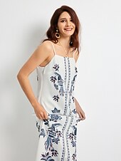 abordables robe décontractée imprimée-robe longue à fleurs pour les vacances d&#039;été