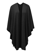 abordables Capas &amp; Capa-Retro Antiguo Medieval Capa Chales Poncho cruzado frontal Feria del Renacimiento Cosplay Vikingo Ranger Tiro al arco Color sólido Mujer Celta Vikingo Fantasía Casual Diario Adulto Chal Primavera