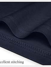 お買い得  メンズグラフィックTシャツ-男性用 グラフィック レタープリント Tシャツ グラフィックTシャツ コットン 半袖 グラフィック シャツ ワイン ホワイト レッド 快適なTシャツ バケーション ストリート ファッションデザイナーの衣類