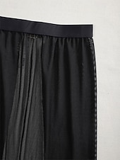 お買い得  ビキニボトムス-女性用カバーアップ水着 スカート付きストレッチボクサーショーツスカートハイウエストバケーションビーチウェアソリッドカラーノースリーブ水着