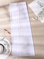 お買い得  ビキニボトムス-女性用カバーアップ水着 スカート付きストレッチボクサーショーツスカートハイウエストバケーションビーチウェアソリッドカラーノースリーブ水着